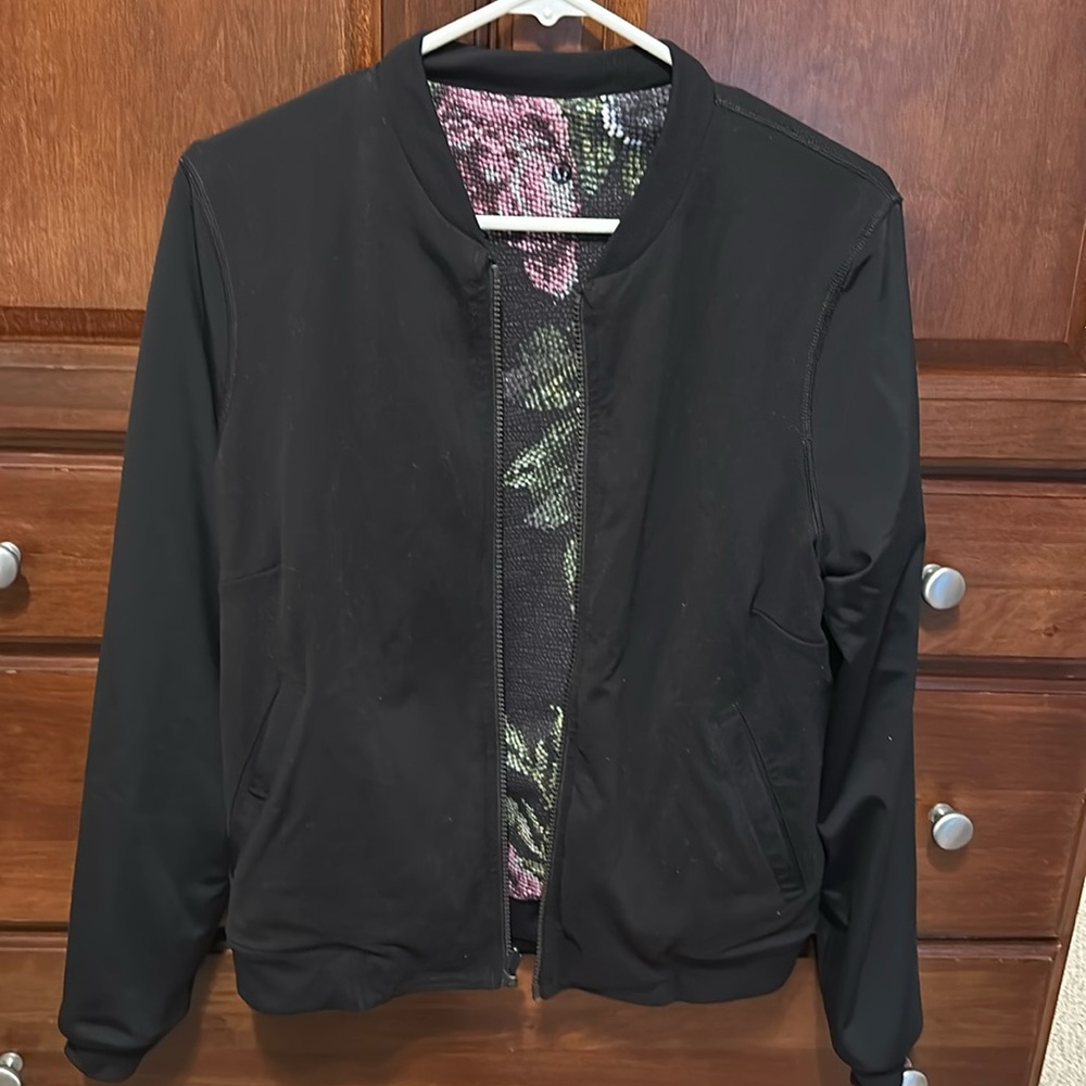 Lululemon party reversible bomber jacket